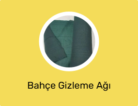 Bahçe Gizleme Ağı