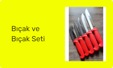 Bıçak ve Bıçak Seti