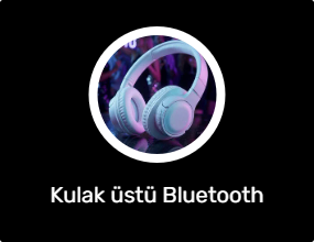 Kulak üstü Bluetooth Kulaklık