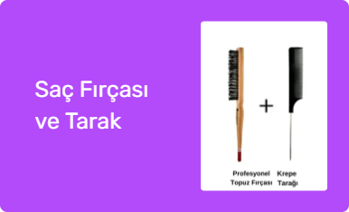 Saç Fırçası ve Tarak