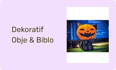Dekoratif Obje & Biblo