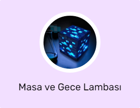 Masa ve Gece Lambası