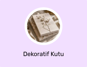 Dekoratif Kutu