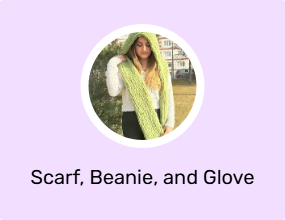 Scarf, Beanie, and Glove Sets