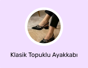 Klasik Topuklu Ayakkabı