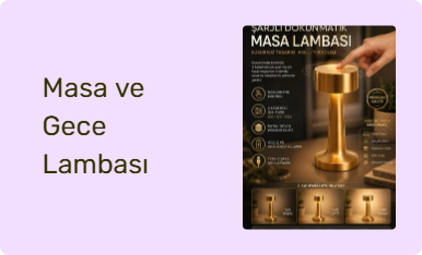 Masa ve Gece Lambası