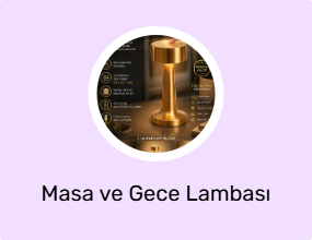 Masa ve Gece Lambası