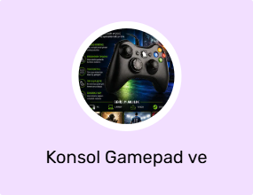 Konsol Gamepad ve Joystick