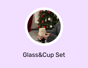 Glass&Cup Set