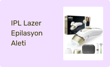 IPL Lazer Epilasyon Aleti