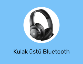 Kulak üstü Bluetooth kulaklık