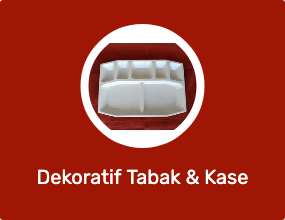 Dekoratif Tabak & Kase