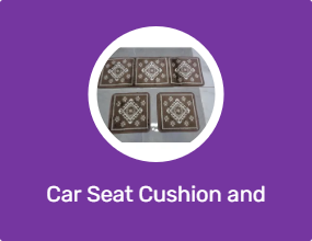Car Seat Cushion and Pillow