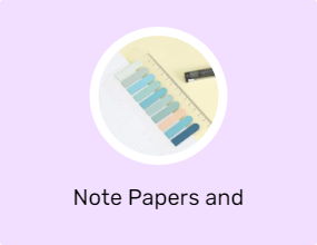 Note Papers and Notepads