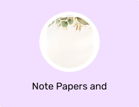 Note Papers and Notepads