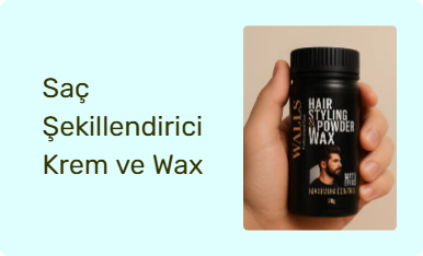Saç Şekillendirici Krem ve Wax