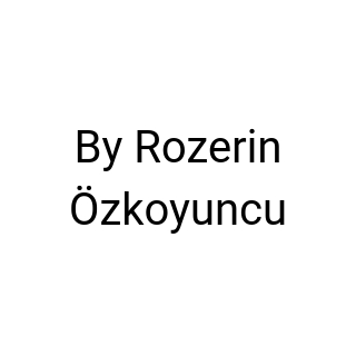 By Rozerin Özkoyuncu