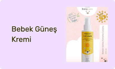 Bebek Güneş Kremi