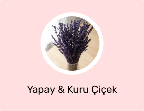 Yapay & Kuru Çiçek
