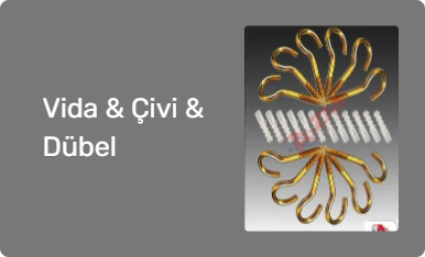 Vida & Çivi & Dübel