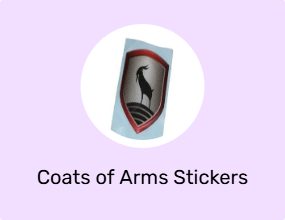 Coats of Arms Stickers & Phosphor Strips