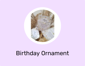 Birthday Ornament