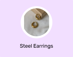 Steel Earrings