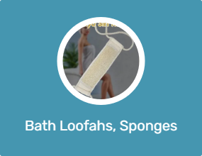 Bath Loofahs, Sponges & Poufs
