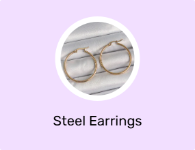 Steel Earrings