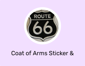 Coat of Arms Sticker & Phosphor Strip