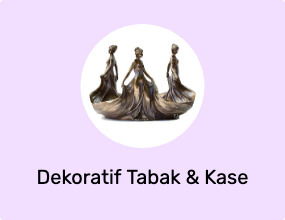 Dekoratif Tabak & Kase