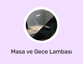 Masa ve Gece Lambası