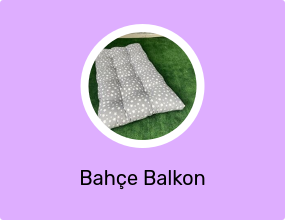 Bahçe Balkon Minderi
