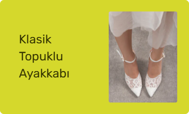 Klasik Topuklu Ayakkabı