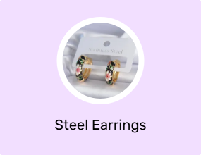 Steel Earrings