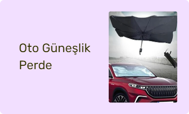 Oto Güneşlik Perde