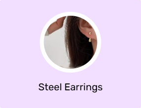 Steel Earrings