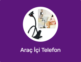 Araç İçi Telefon Tutucular