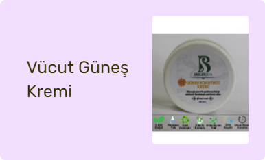 Vücut Güneş Kremi