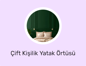 Çift Kişilik Yatak Örtüsü