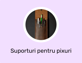 Suporturi pentru pixuri și agrafe de hârtie
