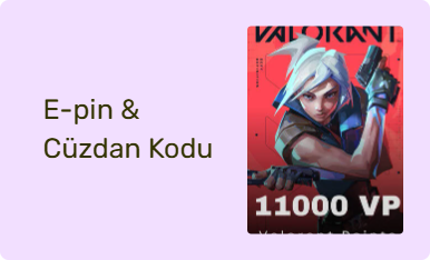 E-pin & Cüzdan Kodu