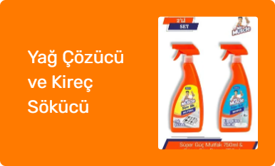 Yağ Çözücü ve Kireç Sökücü