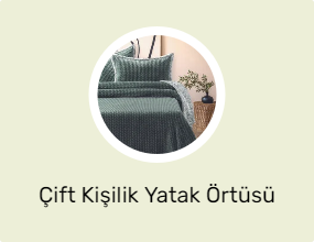 Çift Kişilik Yatak Örtüsü