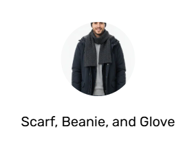 Scarf, Beanie, and Glove Sets