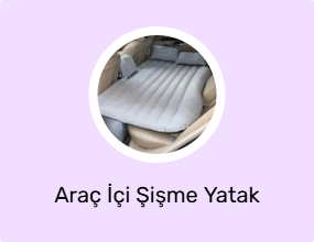 Araç İçi Şişme Yatak