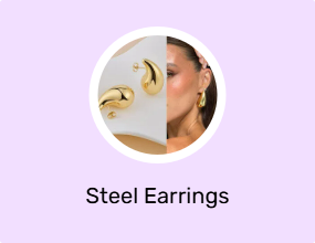 Steel Earrings