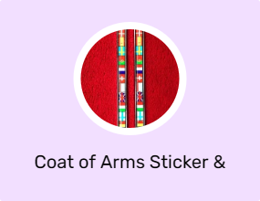 Coat of Arms Sticker & Phosphor Strip