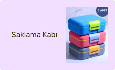 Saklama Kabı