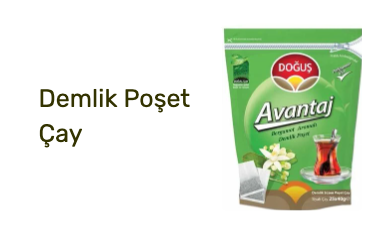 Demlik Poşet Çay